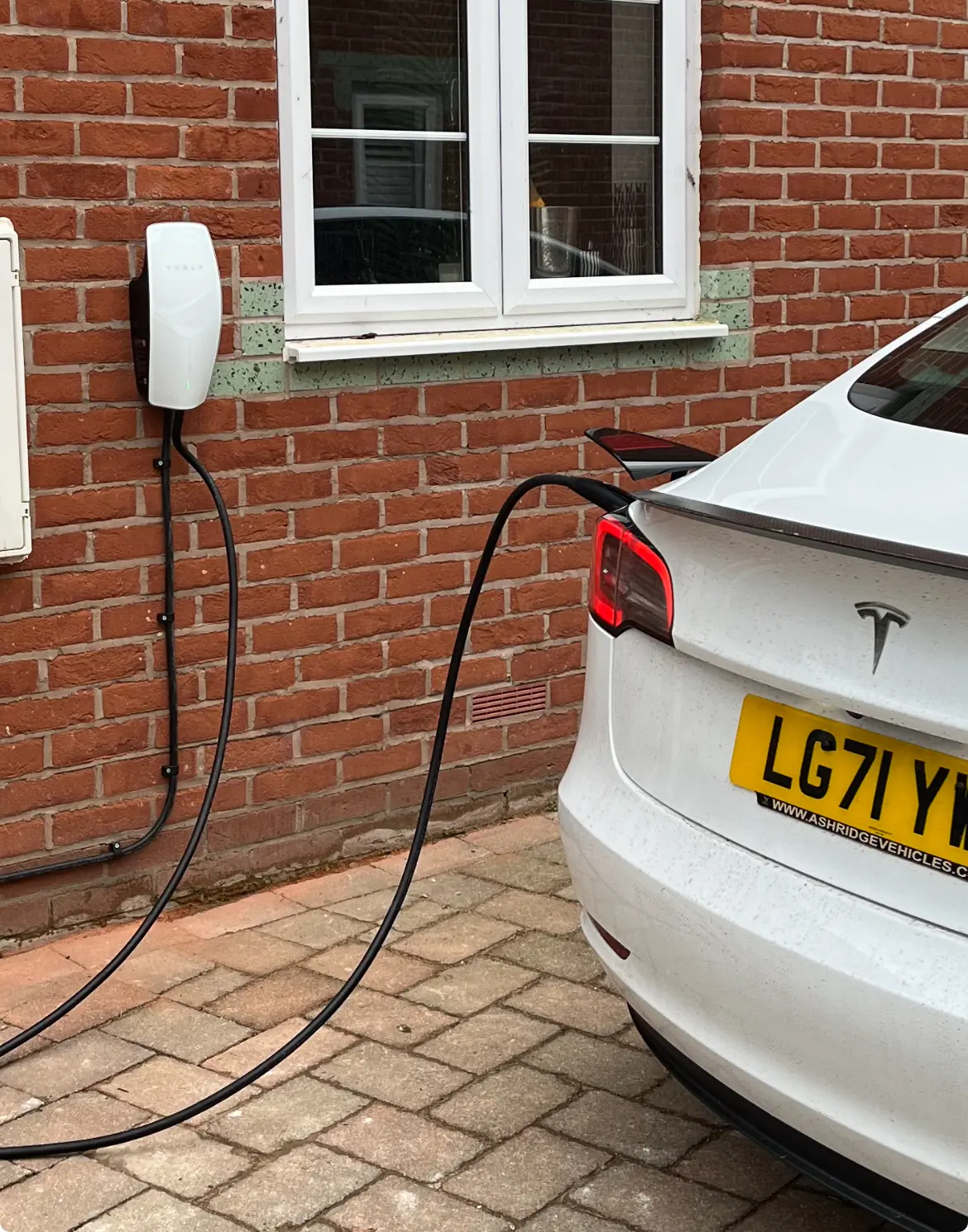 EV charger installation